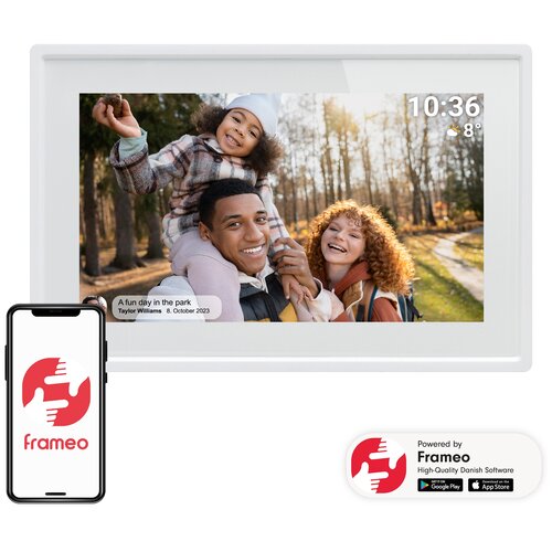 Ramka cyfrowa DENVER Frameo PFF-725W Biały