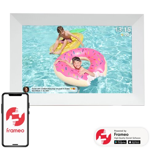 Ramka cyfrowa DENVER Frameo 10.1" 16GB PFF-1024W Biały