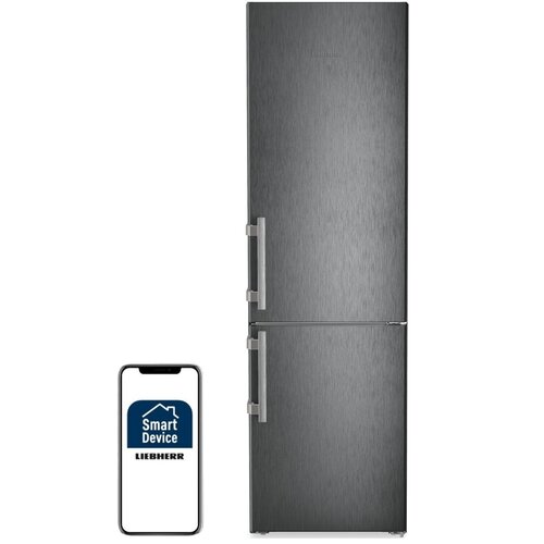 Lodówka LIEBHERR CBNbsa 575i No Frost 201.5 cm Czarny stalowy BioFresh DuoCooling