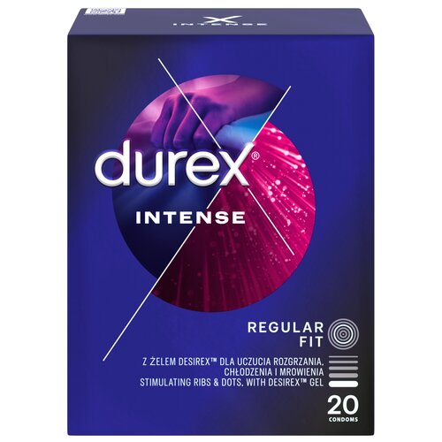 Prezerwatywa DUREX Intense (20 szt.)