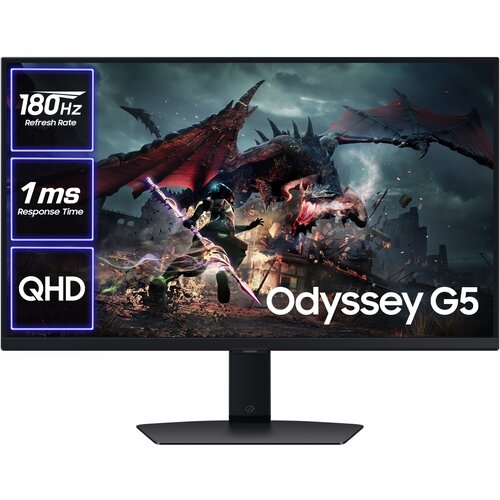 Monitor SAMSUNG Odyssey G5 LS27DG500EUXEN 27" 2560x1440px IPS 180Hz 1 ms [GTG]