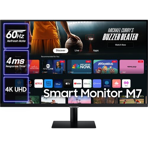 Monitor SAMSUNG Smart M7 LS32DM702UUXDU 31.5" 3840x2160px 4 ms [GTG]