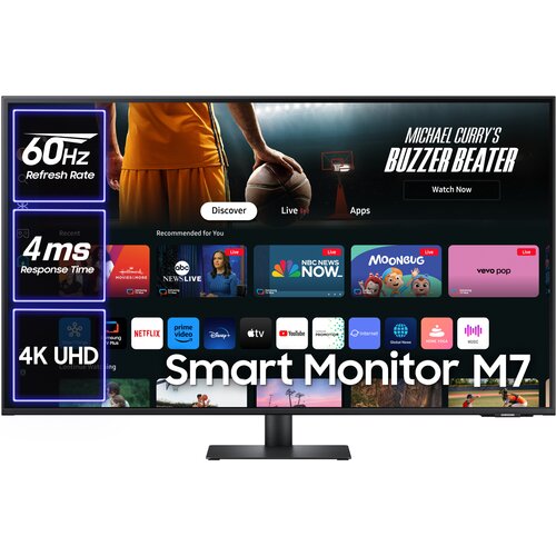 Monitor SAMSUNG Smart M7 LS43DM702UUXDU 42.5" 3840x2160px 4 ms [GTG]