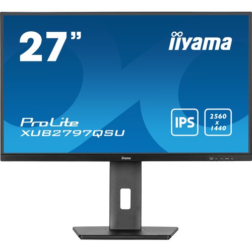 Monitor IIYAMA ProLite XUB2797QSU-B1 27" 2560x1440px 100Hz 1 ms [MPRT]