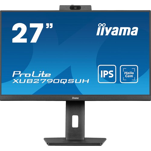 Monitor IIYAMA ProLite XUB2790QSUH-B1 27" 2560x1440px IPS 100Hz 0.4 ms [MPRT]