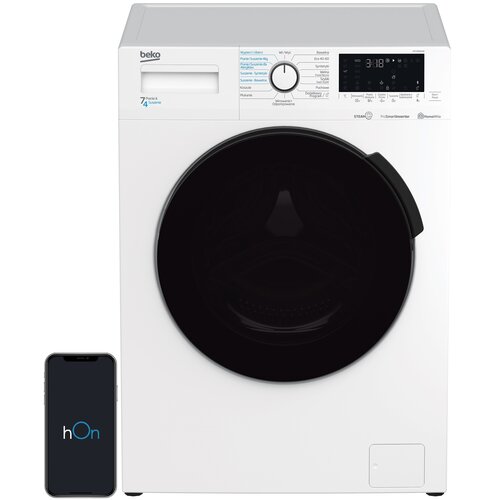 Pralko-suszarka BEKO HTV7616XW 7 kg - 4 kg, 1200 obr/min