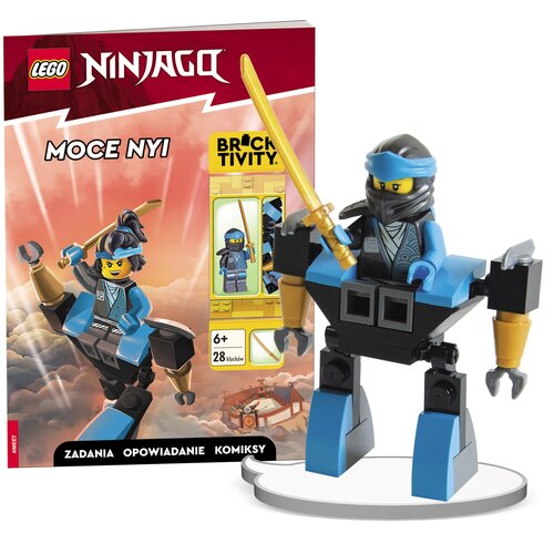 Książka LEGO Ninjago Moce Nyi LNC-6725P1 (okładka miękka)