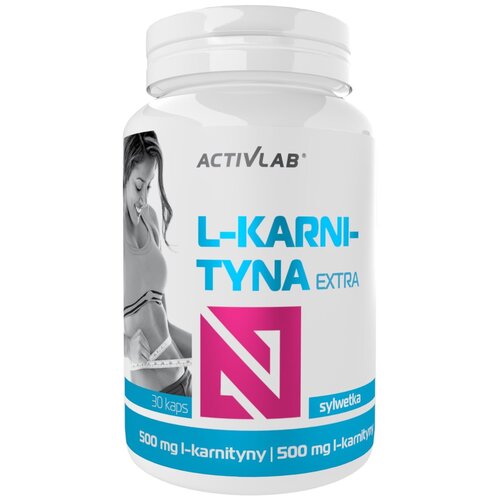 Spalacz tłuszczu ACTIVLAB L-Karnityna Extra (30 kapsułek)