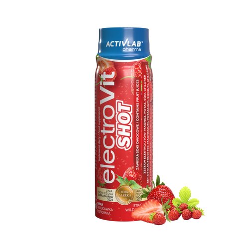 Elektrolity ACTIVLAB Shot Truskawkowo-poziomkowy (80 ml)