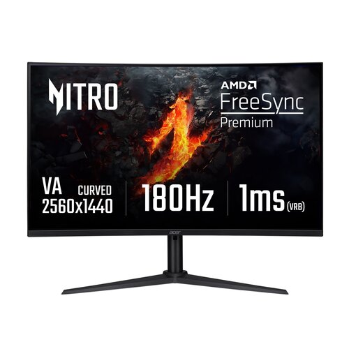 Monitor ACER Nitro XZ322QUV3bmiiphx 31.5" 2560x1440px 180Hz 1 ms [VRB] Curved