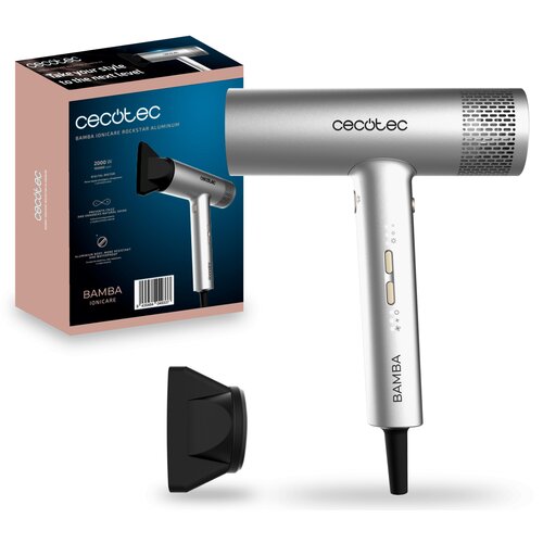 Suszarka CECOTEC Bamba IoniCare RockStar Aluminium 2000W