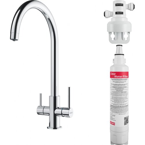 Bateria kuchenna FRANKE Lina Clear Water 160.0702.660 Chrom