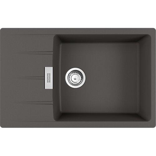 Zlewozmywak jednokomorowy z ociekaczem FRANKE Centro CNG 611-78 XL 114.0716.325 Łupkowy szary 50x78