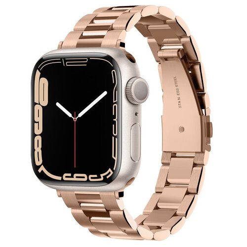 Pasek SPIGEN Modern Fit Band do Apple Watch 4/5/6/7/8/9/SE (38/40/41mm) Różowo-złoty