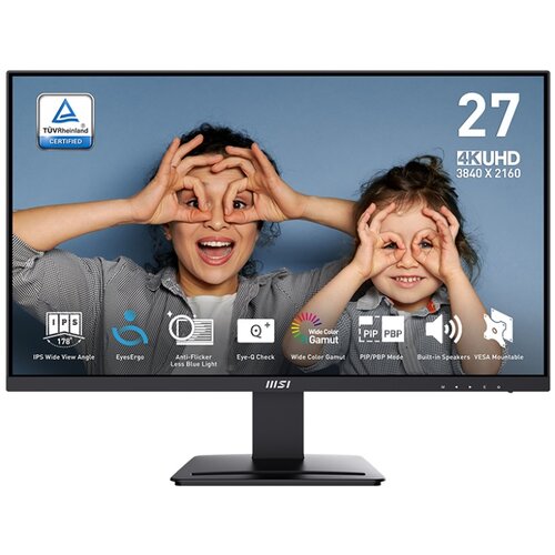 Monitor MSI Pro MP273U 27" 3840x2160px IPS 4 ms [GTG]