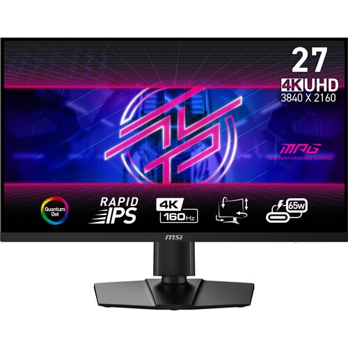 Monitor MSI MPG 274URF QD 27" 3840x2160px IPS 160Hz 0.5 ms [GTG]