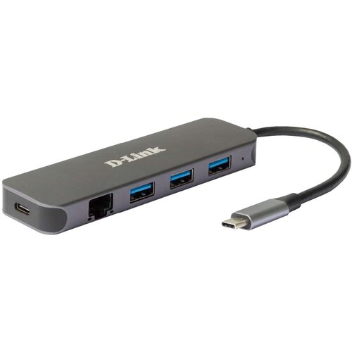 Hub D-LINK DUB-2334 USB Typu C, Pasywny