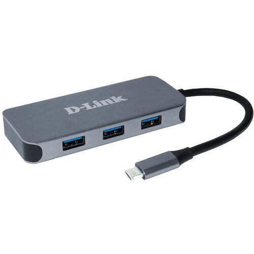 Hub D-LINK DUB-2335 USB Typu C, Pasywny