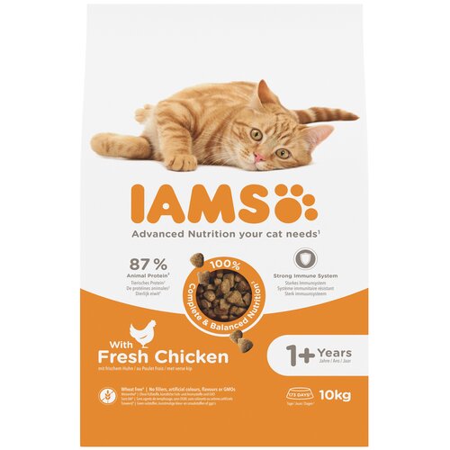 Karma dla kota IAMS For Vitality Adult Kurczak 10 kg