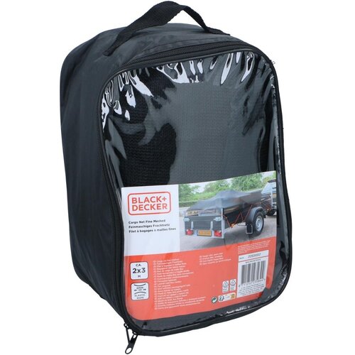 Siatka bagażowa BLACK&DECKER Na przyczepę 8mm 2 x 3 m
