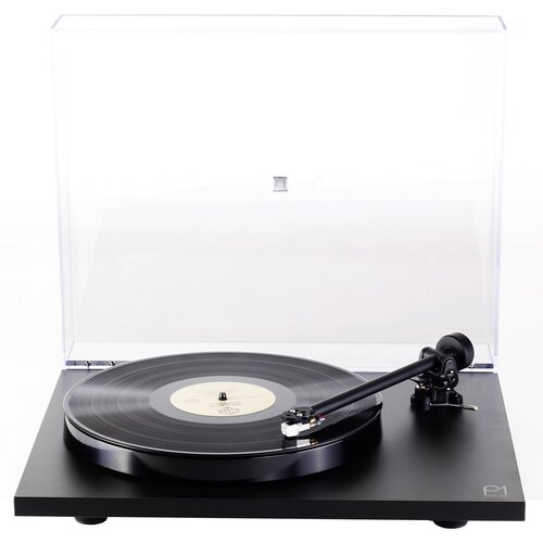 Gramofon REGA Planar 1 Czarny, Manualny,Napęd paskowy,Wkładka Rega,Pokrywa w zestawie,Prędkość odtw. 33 1/3,45 obr./min