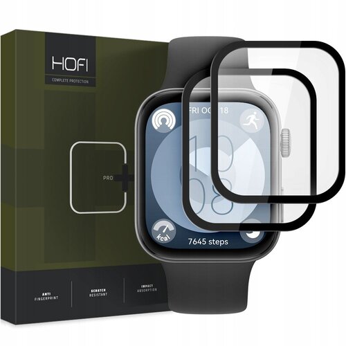 Szkło hybrydowe HOFI Hybrid Pro+ do Huawei Watch Fit 3 Czarny