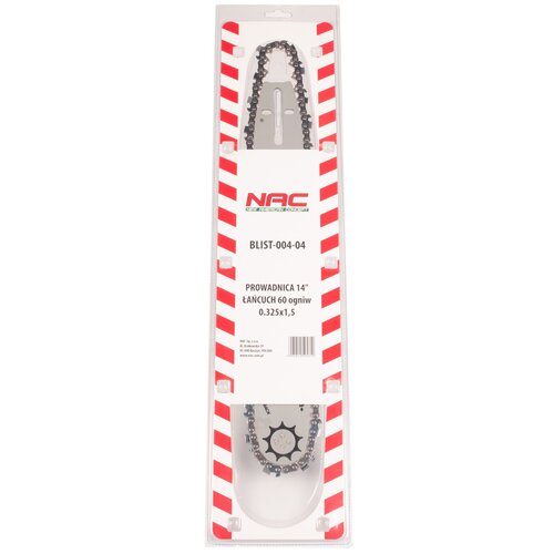Zestaw NAC Prowadnica 14 35 cm + Łańcuch 60 Ogniw 0.325 x 1.5