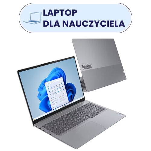 Laptop LENOVO ThinkBook 16 G7 IML 16" IPS Ultra 7-155H 32GB RAM 1TB SSD Windows 11 Professional, Funkcje AI