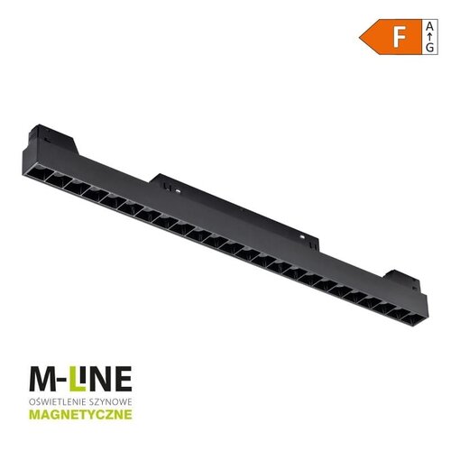 Reflektor szynowy DPM M-Line MTL-SPL-24W-B Czarny
