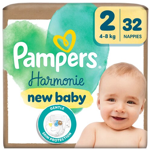 Pieluchy PAMPERS Harmonie Baby 2 (32 szt.)