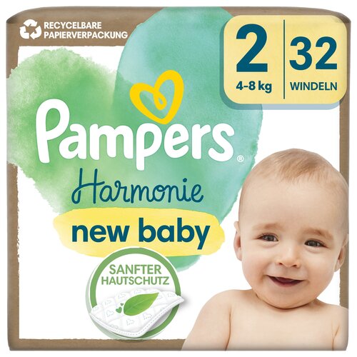 Pieluchy PAMPERS Harmonie Baby 2 (32 szt.)