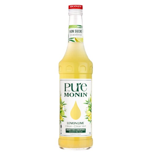 Pure do lemoniady MONIN Cytryna i Limonka 700 ml