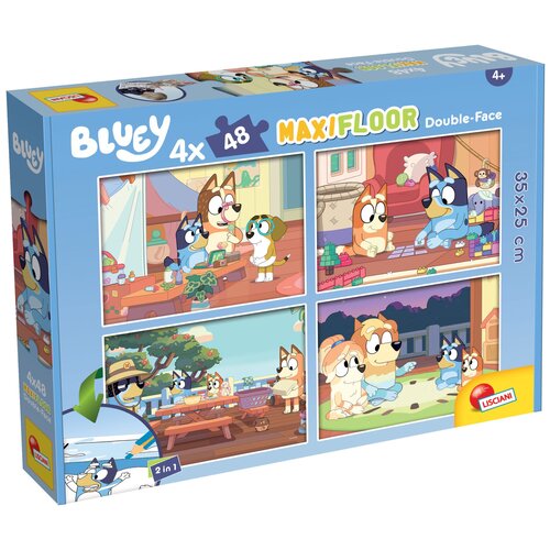 Puzzle LISCIANI Maxi Floor Bluey 304-100354 (192 elementy)