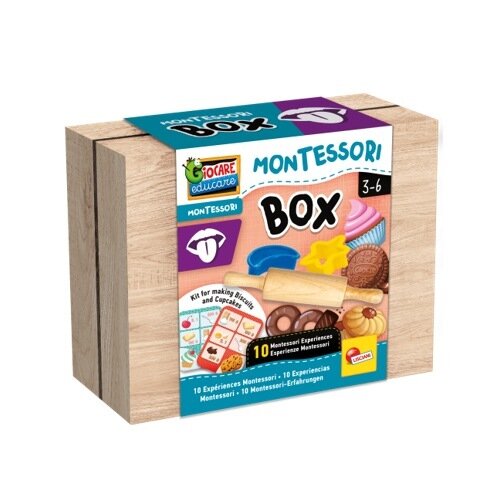 Zabawka edukacyjna LISCIANI Montessori Box Smak 304-105472