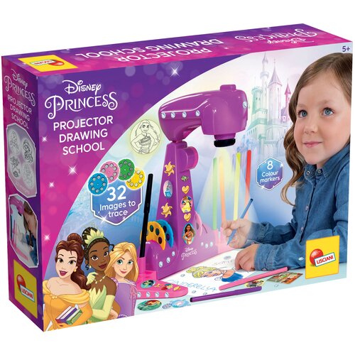 Zestaw kreatywny LISCIANI Disney Princess Projektor Szkoła rysowania