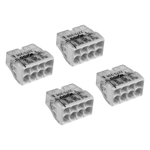 Zestaw szybkozłączek instalacyjnych DPM BMSZW18 8 x 0.5-2.5 mm2 Drut (4 szt.)