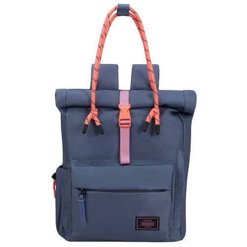 Plecak AMERICAN TOURISTER Urban Groove UG16 Athleisure City Roll Top Deep Stone Niebieski