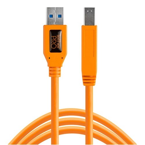 Kabel do tetheringu USB - USB-B TETHER TOOLS Pro 4.6 m, 5 Gb/s