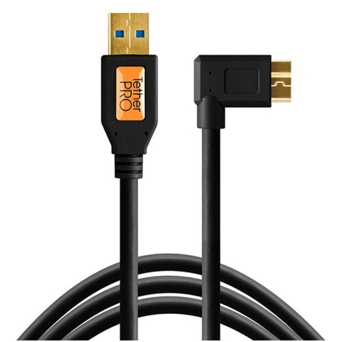 Kabel  do tetheringu USB - Micro-B TETHER TOOLS Pro 4.6m 5 Gb/s Czarny