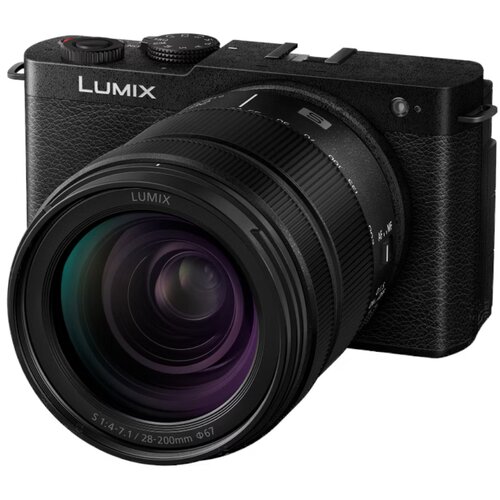 Aparat bezlusterkowy PANASONIC Lumix DC-S9HE-K Czarny + Obiektyw S-R 28-200mm f/4-7.1, Full Frame, 24.2Mpix, 6K 30p