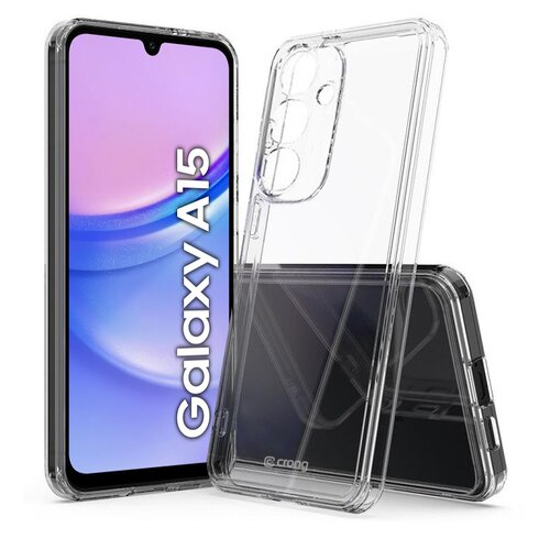 Etui CRONG Crystal Shield Cover do Samsung Galaxy A15 5G Przezroczysty