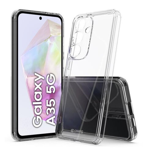 Etui CRONG Crystal Shield Cover do Samsung Galaxy A35 5G Przezroczysty