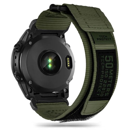 Pasek TECH-PROTECT Scout Pro do Garmin Fenix 5/6/6 Pro/7 Zielony