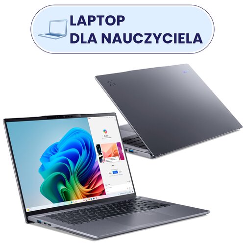 Laptop ACER Swift Go 14 AI SFG14-01-X4XP 14.5" IPS Snapdragon X Plus 16GB RAM 512GB SSD Windows 11 Home