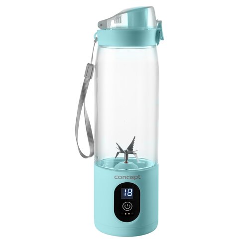 Blender personalny CONCEPT Smoothie FitMaker SM4002 Bezprzewodowy Niebieski
