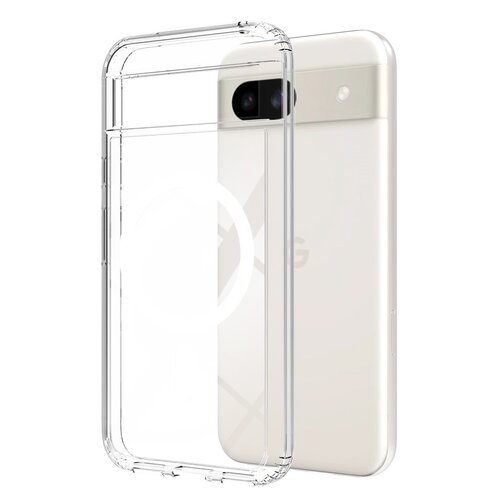 Etui TECH-PROTECT AirFlex MagSafe do Google Pixel 8A Przezroczysty