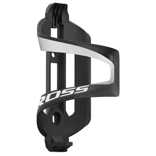 Koszyk na bidon KROSS Sport Sidepull Czarno-biały