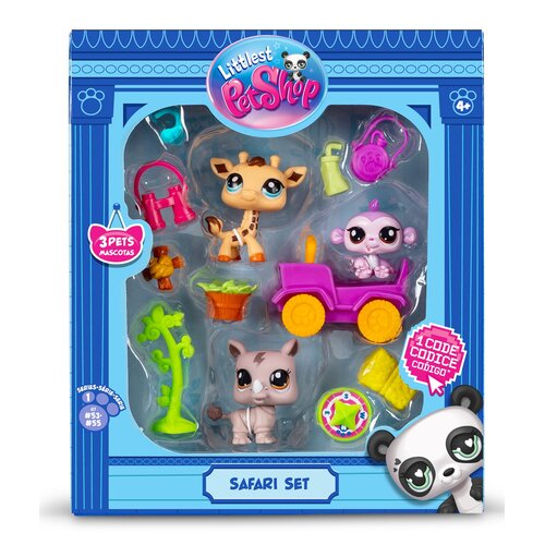 Zestaw figurek LITTLEST PET SHOP Safari LPS00524