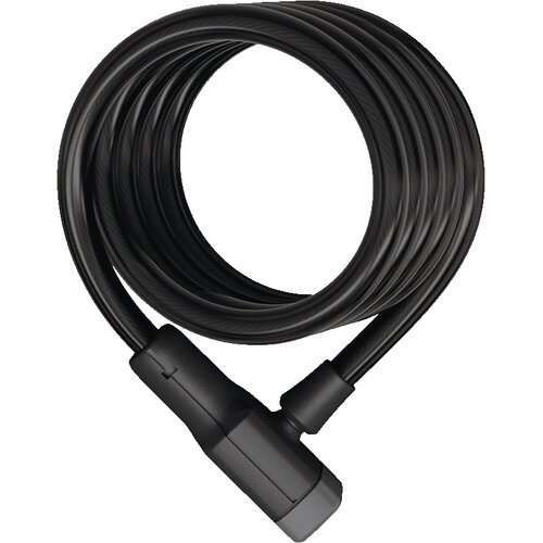 Zapięcie rowerowe ABUS Booster 6512K/180 BK Linka Czarny