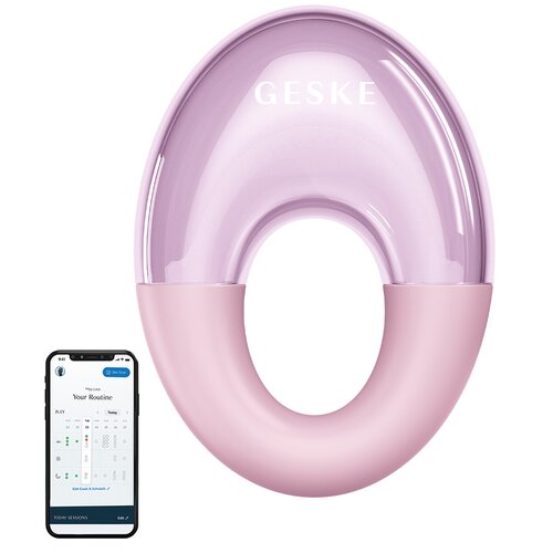 Masażer do oczu GESKE Cool & Warm 7w1 Różowy